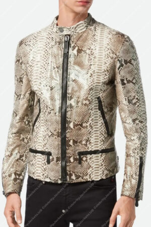 Fast X 2023 Snake Design Leather Jacket