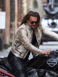 Jason Momoa Fast X Snake Leather Jacket