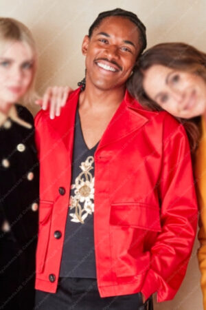Joseph Bologne Chevalier Kelvin Harrison Jr Red Jacket