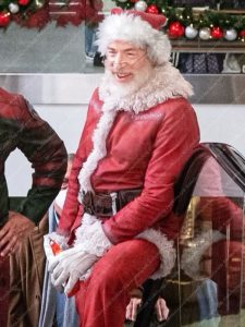 Santa Claus Red One JK Simmons Christmas Jacket