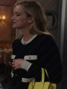 Emily In Paris S03 Camille Blue Cardigan