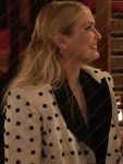 Emily In Paris Season 3 Camille White Studded Jacket