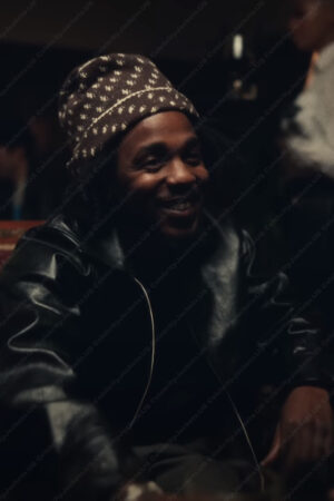 Kendrick Lamar Song Count Me Out Black Leather Jacket