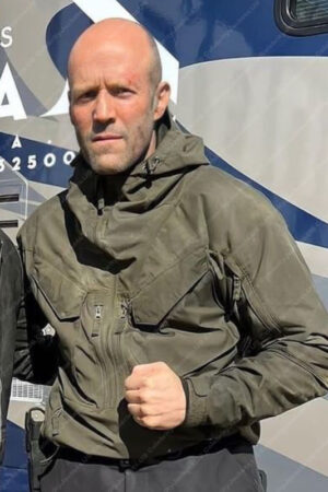 The Expendables 4 Jason Statham Green Jacket