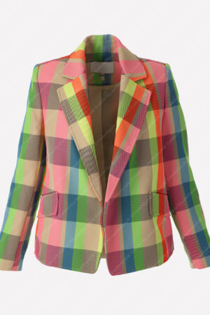 Emily In Paris Season 3 Emily Cooper Multicolor Blazer