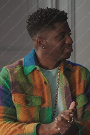 Emily In Paris S03 Julien Multicolored Check Jacket