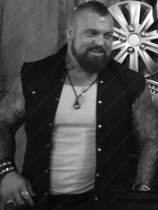 The Expendables Eddie Hall Black Cotton Vest
