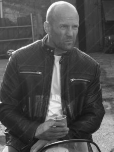 The Expendables 4 Jason Statham Black Leather Jacket