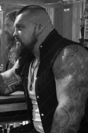 The Expendables 4 Eddie Hall Black Cotton Vest