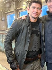 The Expendables 4 Iko Uwais Black Leather Blazer Jacket