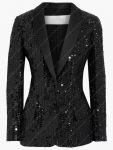 Michelle Trachtenberg Gossip Girl Season 02 Georgina Sparks Black Sequin Blazer