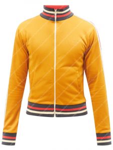 Whitney Peak Gossip Girl Season 02 Zoya Lott Yellow Bomber Jacket