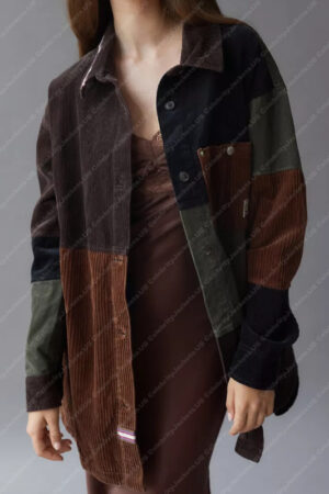 Zoya Lott Gossip Girl Season 02 Whitney Peak Multicolor Corduroy Jacket