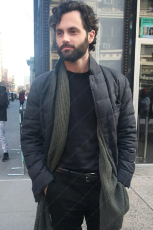 You S04 Penn Badgley Puffer Jacket