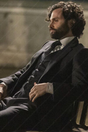 Joe Goldberg You TV Series Season 4 Penn Badgley Black Blazer