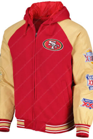 Super Bowl 5 Time Champions 49ers Jacket