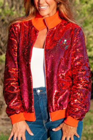 Tampa Bay Buccaneers Sequins Jacket