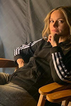 Tess Fast X 2023 Brie Larson Black Track Jacket