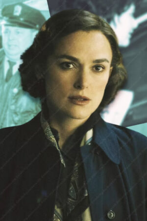 Boston Strangler Keira Knightley Blue Coat