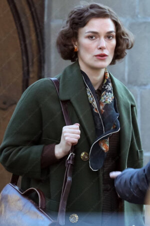Boston Strangler Keira Knightley Green Coat
