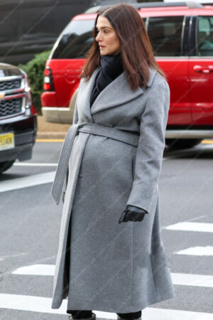 The Mantle Twins Dead Ringers Rachel Weisz Grey Woolen Coat