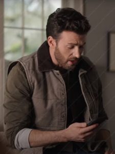Ghosted Chris Evans Grey Cotton Vest