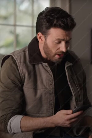 Ghosted Chris Evans Grey Cotton Vest