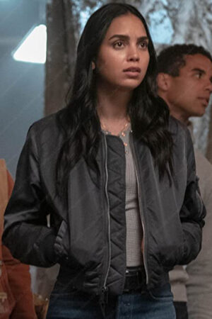 Sam Carpenter Black Bomber Jacket