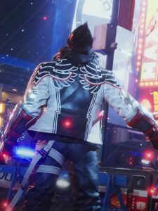 Tekken 8 Jin Kazama Black & White Costume Jacket