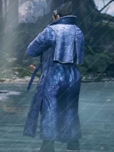 Tekken 8 Kazuya Mishima Purple Cosplay Coat