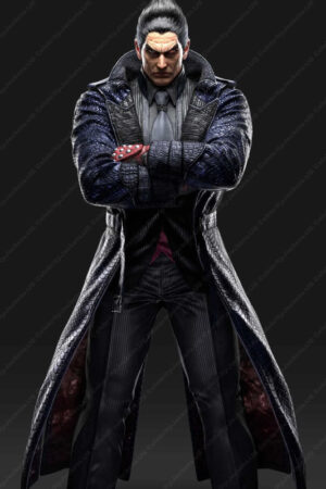 Tekken 8 Gameplay Kazuya Mishima Purple Costume Coat