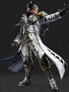 Tekken 8 Gameplay Lars Alexandersson White Leather Cosplay Coat