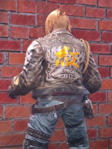 Tekken 8 Paul Phoenix Distressed Green Leather Jacket