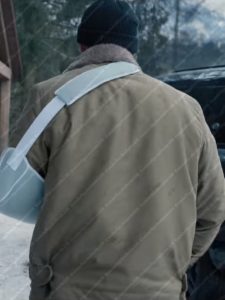 Extraction 2 Chris Hemsworth Brown Cotton Jacket