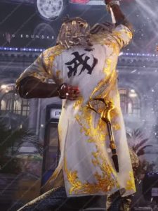 Tekken 8 Leroy Smith White Leather Cosplay Costume Coat