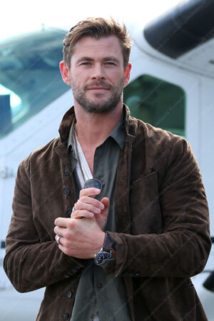 Extraction 2 Chris Hemsworth Leather Jacket