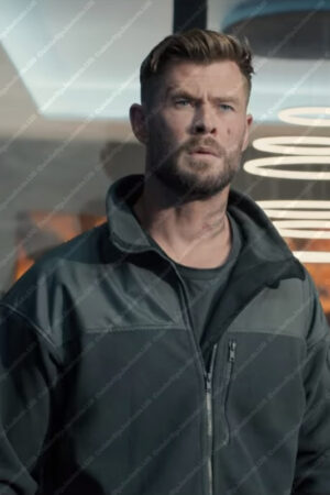 Extraction 2 Chris Hemsworth Grey Jacket