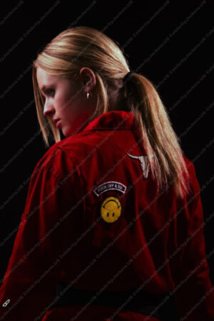 Lulu Wilson The Wrath of Becky Red Jumpsuit
