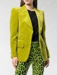 Selling Sunset Davina Potratz Green Velvet Blazer