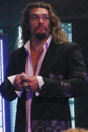 Dante Fast X 2023 Jason Momoa Black Embellished Blazer