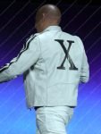 Fast X 2023 Premiere Vin Diesel White Leather Jacket