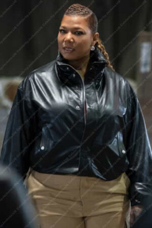 The Equalizer S03 Queen Latifah Leather Jacket