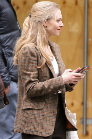 Rya The Crowded Room 2023 Amanda Seyfried Brown Blazer