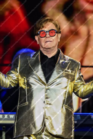 Elton John Glastonbury 2023 Blazer Suit