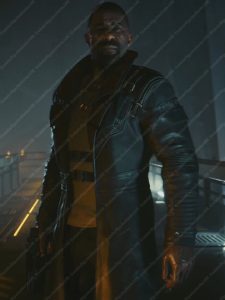 Idris Elba Cyberpunk 2077 Phantom Liberty Coat