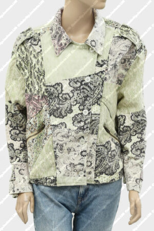 Maitreyi Ramakrishnan Never Have I Ever Season 04 Devi Vishwakumar Paisley Print Jacket