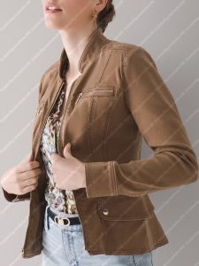 Never Have I Ever Season 04 Kamala Brown Cotton Jacket