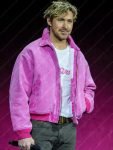 Barbie Movie 2023 Ryan Gosling Pink Bomber Jacket