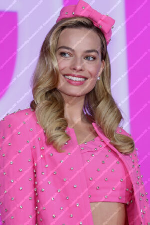 Margot Robbie Barbie Pink Cropped Jacket