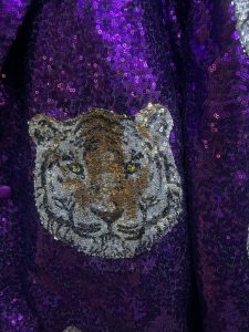 Kim Mulkey Purple Blazer